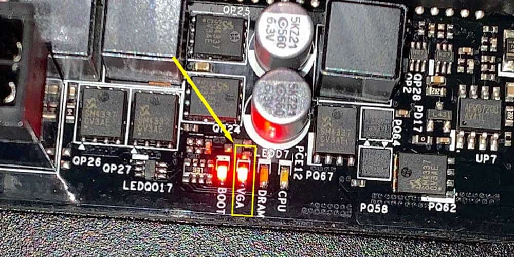 How To Fix VGA Lights On