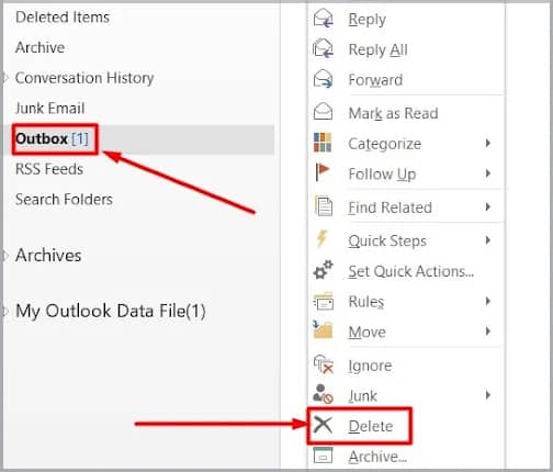 How To Fix If Outlook Messages Stuck In Outbox