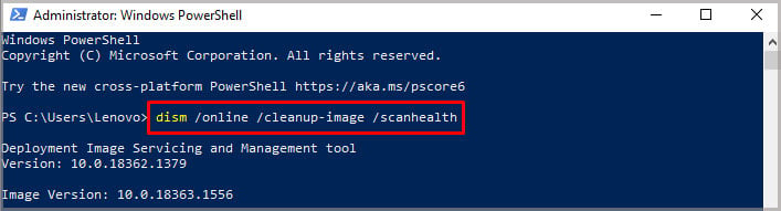 dism-scan-health