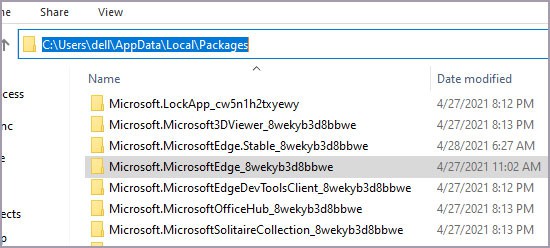 Microsoft.MicrosoftEdge_8wekyb3d8bbwe folder