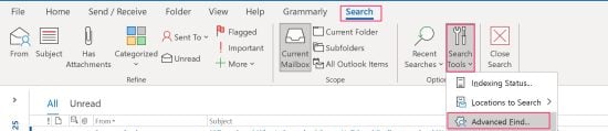 How To Outlook Search By Date To Find Emails Quickly  - 3