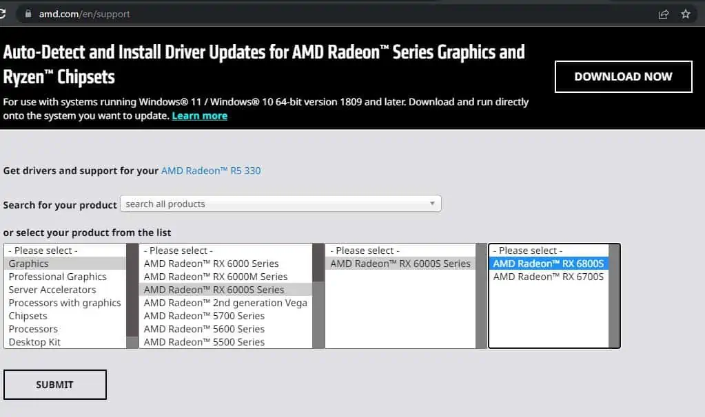 Amd radeon r5 sales driver windows 10