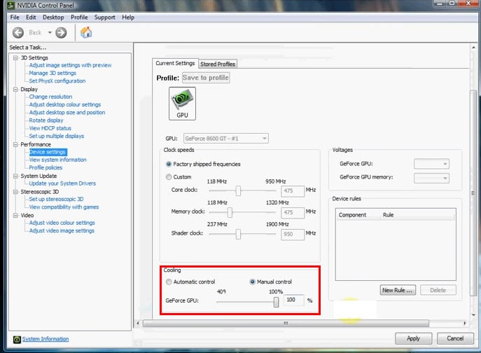 How To Change GPU Fan Speed