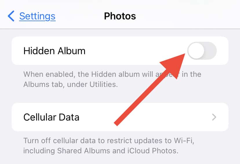 How To Put A Password On Hidden Photos 