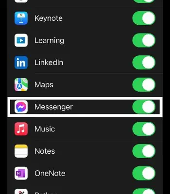 Look-for-Messenger-and-tap-to-enable-it