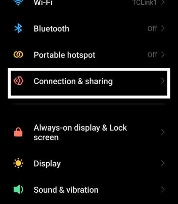 Scroll-Down-and-Tap-on-Connection-Sharing