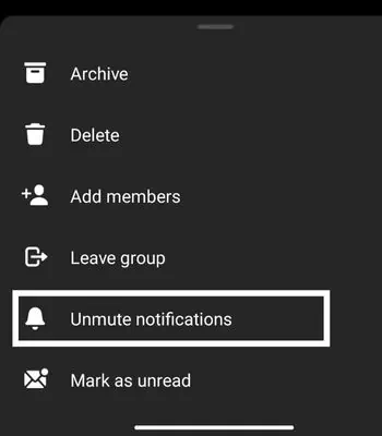 Tap-on-Unmute-Notification