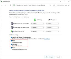 How To Change Windows 11 Power Button Settings