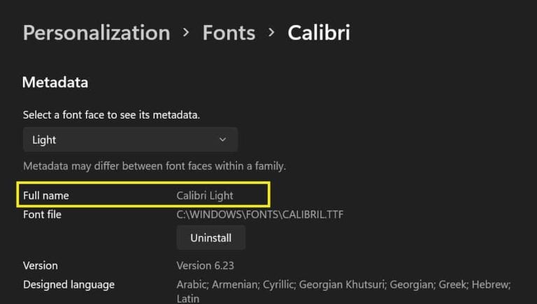 How Do You Change Font In Windows 11