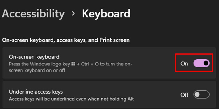 OnscreenKeyboard