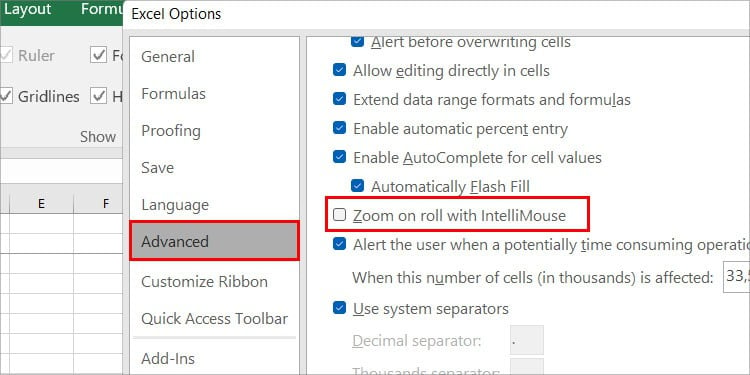 Excel Mouse Scroll Not Working Try These Fixes