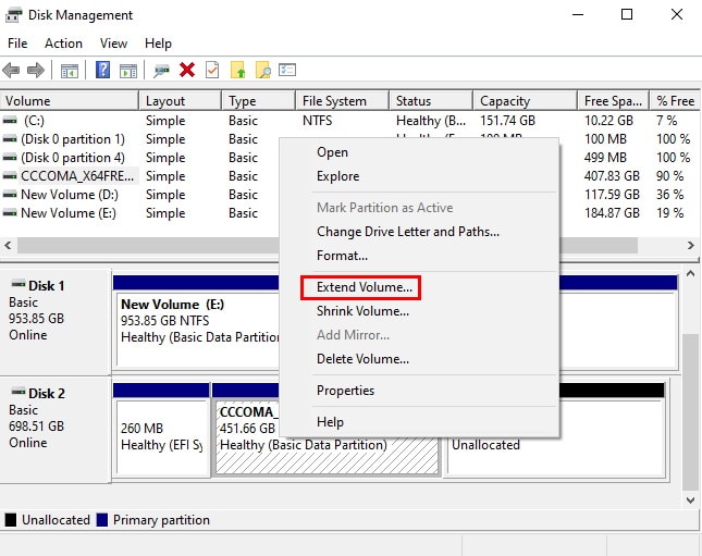 Extend Volume Greyed Out - Why & How To Fix It