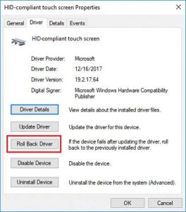 hid compliant touch screen driver direct download 8.1