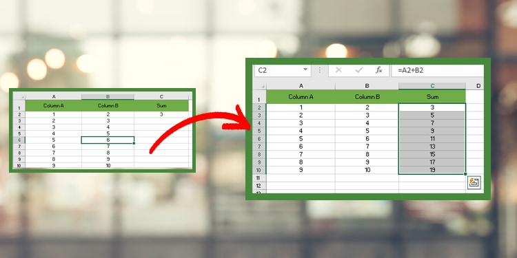 How To Apply Formula To Entire Column In Excel