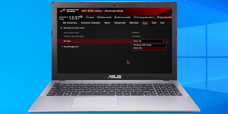 How Enable Secure Boot For ASUS Motherboard