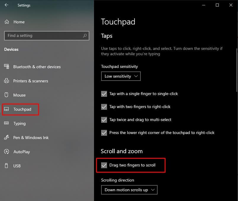 Two Finger Scroll Not Working  Try These Fixes - 7