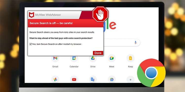 How To Stop McAfee On Chrome