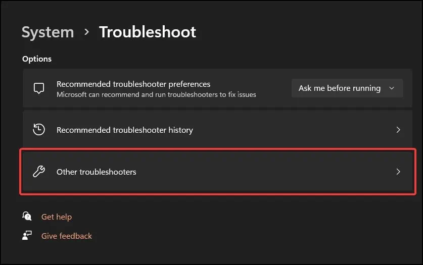 system-troubleshoot