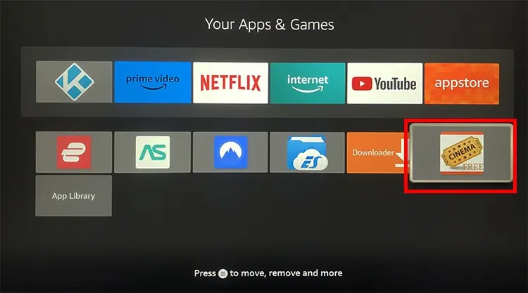 Cinema clearance free firestick
