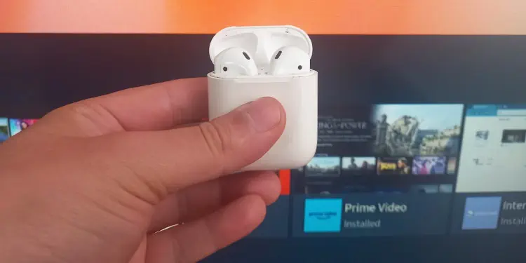 Airpods connect discount to samsung tv