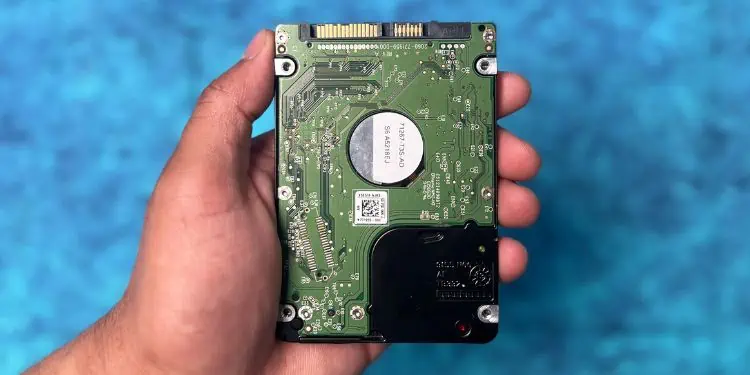 Replace laptop hot sale hard drive