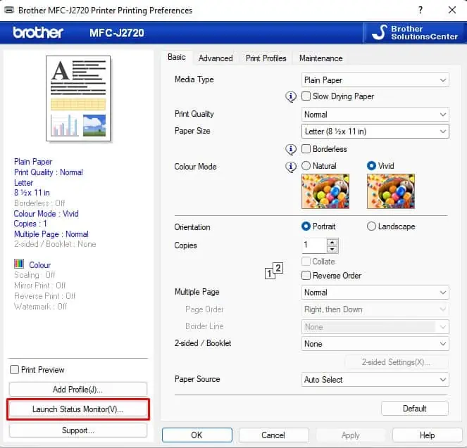 launch-status-monitor-on-brother-printer