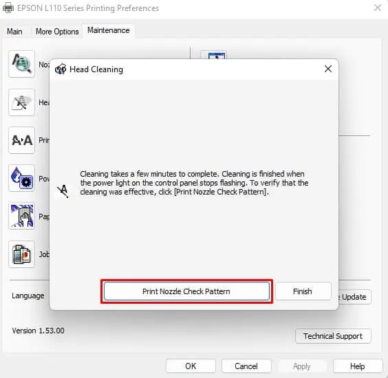 print-nozzle-check-pattern-on-epson-printer