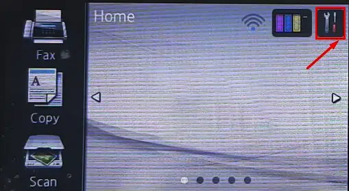 settings-icon-on-brother-printer