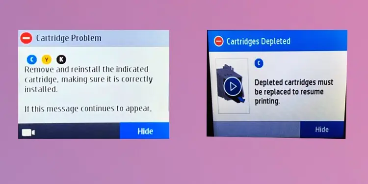 cartridge-error-messages