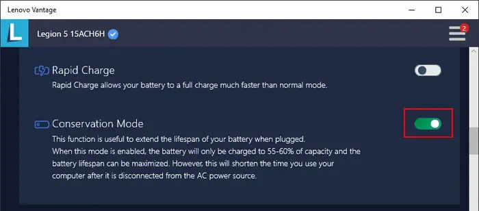 disable-conservation-mode-lenovo-plugged-in-not-charging