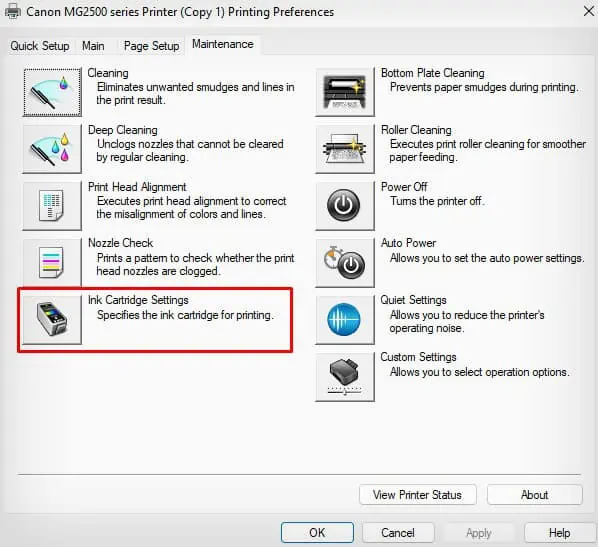ink-cartridge-settings-in-canon-printer
