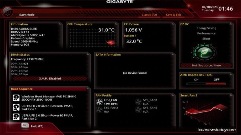 How To Boot From Usb On Gigabyte Motherboard