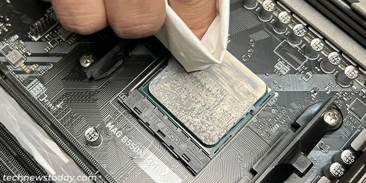 How to Clean Thermal Paste off CPU - Tech News Today