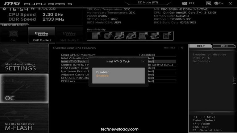 How To Enable Virtualization In MSI BIOS