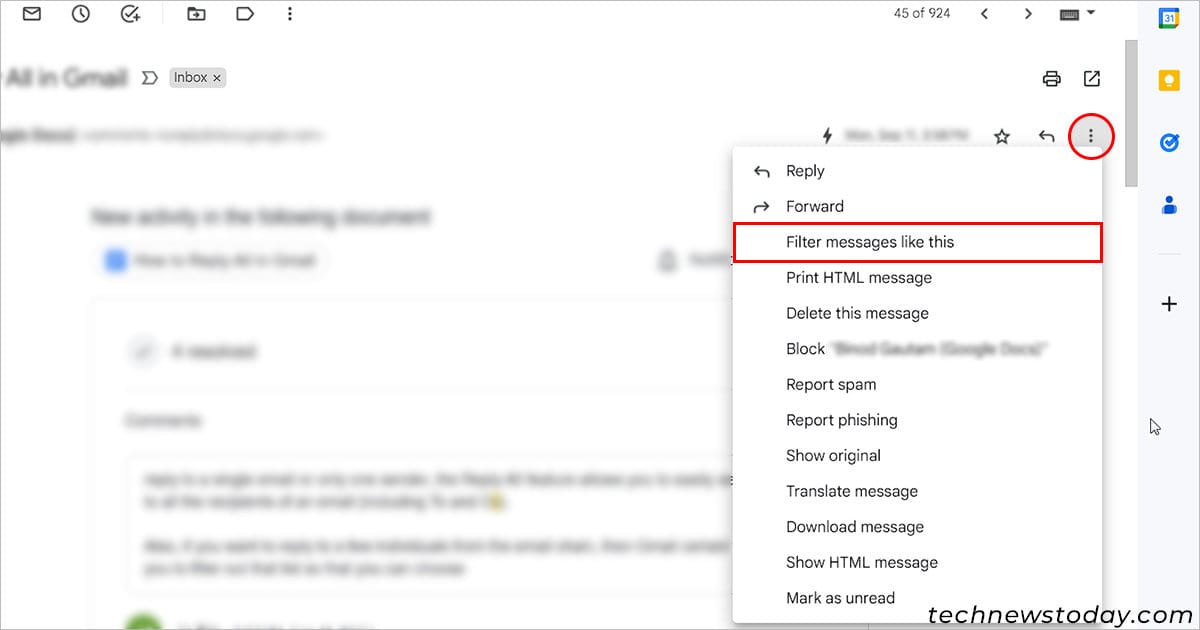 Use-Filter-messages-like-these-feature-to-create-a-rule-Gmail