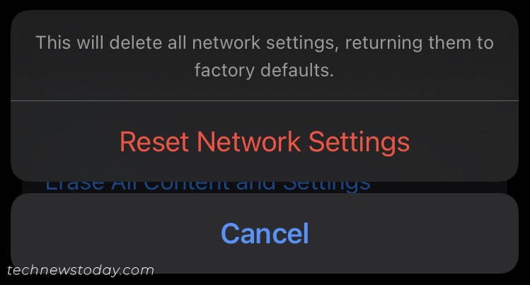reset network settings final option