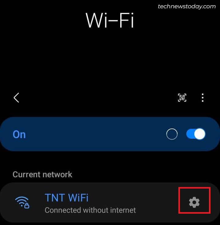 settings icon android wifi