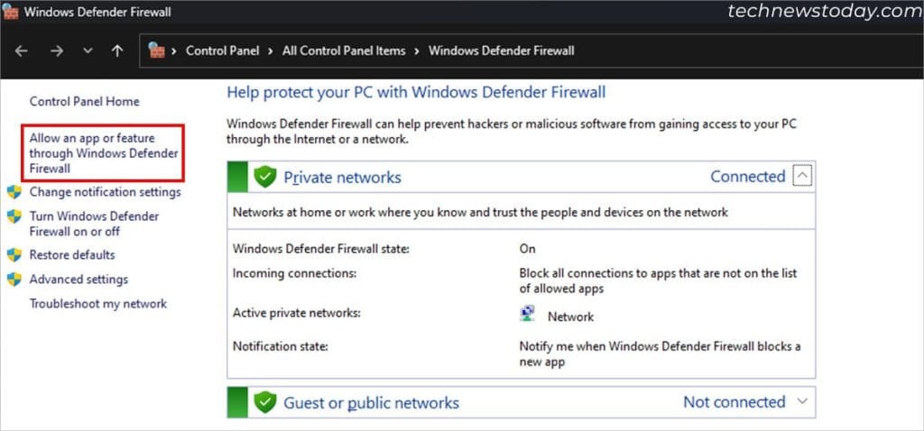 How To Allow Chrome To Access The Network In Your Firewall Or Antivirus ...