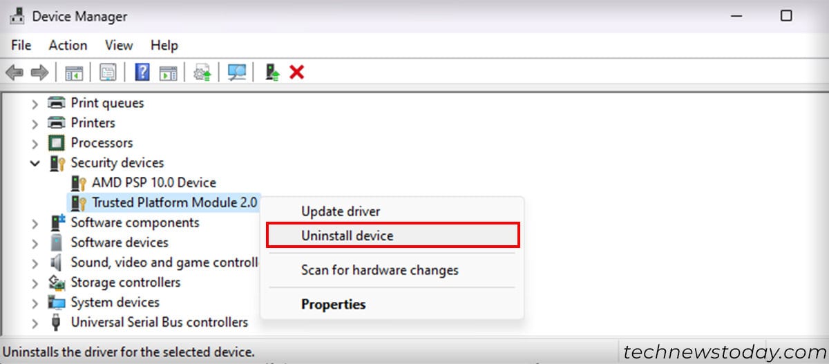device-manager-trusted-platform-module-tpm-uninstall-device
