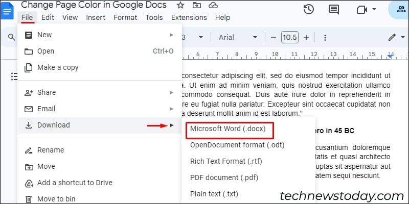 download-as-Ms-Word-to-password-protect-google-doc
