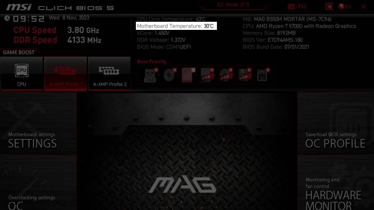 What Is The Normal And Safe Motherboard Temperature