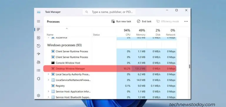 How to Fix Desktop Window Manager Having High CPU Usage